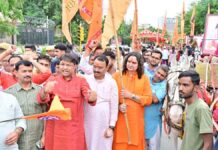 गुरु रविदास जयंती वर्ष पर जयपुर में निकली भव्य कलश शोभायात्रा