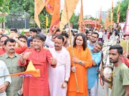 गुरु रविदास जयंती वर्ष पर जयपुर में निकली भव्य कलश शोभायात्रा