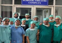 रोबोटिक सर्जरी से कैंसर उपचार में एसएमएस ने बनाया नया कीर्तिमान