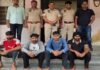 फिरौती के लिए युवक का अपहरण करने वाली गैंग को पुलिस ने दबोचा Police nab gang that kidnapped youth for ransom.