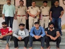 फिरौती के लिए युवक का अपहरण करने वाली गैंग को पुलिस ने दबोचा Police nab gang that kidnapped youth for ransom.