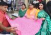 सावन में लहरिए का रंग: तीज-सिंजारे पर बाजारों में बढ़ी खरीदारी The Colors of 'Lahariya' in Sawan: Shopping Surges in Markets for Teej-Sinjara