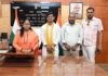 सुभासपा प्रदेश प्रभारी सुभाष यादव की साध्वी निरंजन ज्योति से मुलाकात