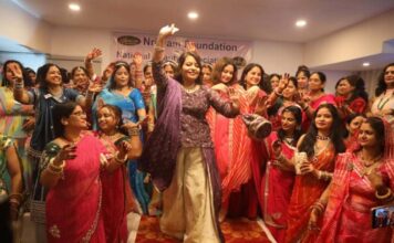 सावन गीतों की धुन पर थिरके कदम: ‘सतरंगी सावन’ लहरिया उत्सव में राजस्थानी लोक संस्कृति की दिखी रंगीन छटा