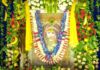 बाबा श्याम को झूले में झुलाकर छप्पन भोग में चढ़ाया घेवर का भोग