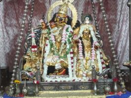 राधा लिखी राखी से सजा गोविंद देव जी का दरबार: मोतियों के बंगले में दिए मनोहारी दर्शन