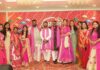 लहरिया थीम पर हुआ ‘राजस्थान री तीज’ का आयोजन 'Rajasthan Ri Teej' organized with a 'Lahariya' theme.