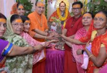 श्री रामेश्वरम् संगीत समारोह में सांवरमल कथक का हुआ सम्मान Sanwarmal Kathak honored at the Shri Rameswaram Music Festival.