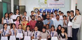 क्विज में दिखा बच्चों का जोश और हुनर: निखत जरीन टीम ने मारी बाजी Children's enthusiasm and talent shone in the quiz