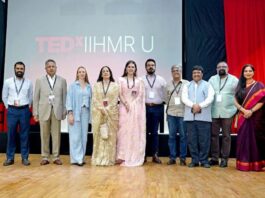 टेडएक्स आईआईएचएमआर यू का संस्करण में ‘इग्नाइट द अनसीन’ पर हुई चर्चा Discussion on ‘Ignite the Unseen’ at the TEDx IIHMR U edition.