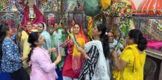 चालीहा महोत्सव :भक्त अंकरदास की पौड़ी से गूंजे झूलेलाल मंदिर Chaliha Festival: Jhulelal Temple Resonates with Chants from Bhakt Ankardas Ki Pauri