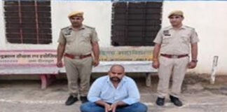 अवैध हथियारों के साथ शातिर बदमाश गिरफ्तार Cunning criminal arrested with illegal weapons