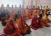 नौ कुंडीय हवन के साथ सवा करोड़ गायत्री महामंत्र अनुष्ठान की पूर्णाहुति The completion of the ritual of 1.25 crore Gayatri Mahamantra with nine Kundiya havan