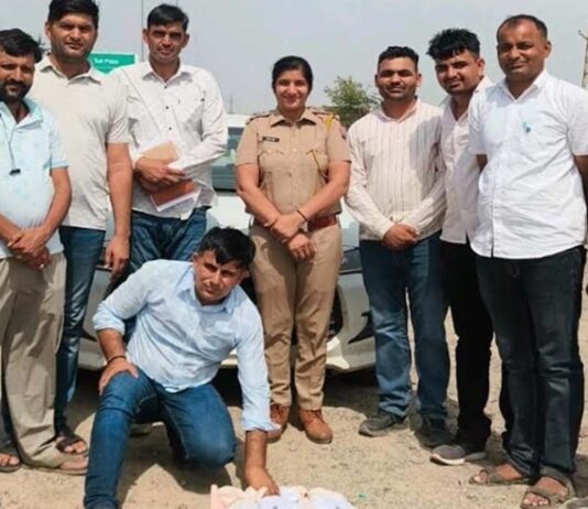 67 लाख की ड्रग के साथ तस्कर गिरफ्तार