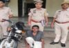 दौ सौ से ज्यादा सीसीटीवी फुटेज खंगाल वाहन चोर को दबोचा