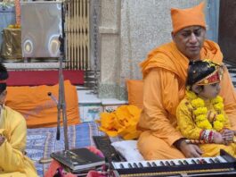 अमरापुर स्थान नंदलाला की छठी पर उमड़ा भक्तों का सैलाब