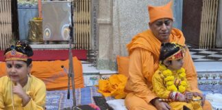 अमरापुर स्थान नंदलाला की छठी पर उमड़ा भक्तों का सैलाब