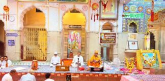 श्री अमरापुर स्थान में श्रद्धा से मनाया गया सद्गुरु स्वामी टेंऊराम महाराज का मासिक जन्मोत्सव ‘चौथ पर्व’ Shri Amrapur Sthan.