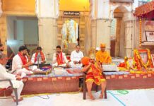 अमरापुर स्थान पर हुआ सामूहिक सुंदरकांड पाठ