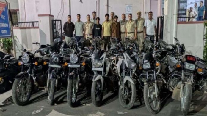 Gang stealing new bikes using a master key busted. Gang stealing new bikes using a master key busted.