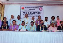 राजस्थान बॉल बैडमिंटन संघ की नई कार्यकारिणी निर्विरोध निर्वाचित