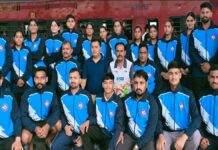 72वीं सीनियर राष्ट्रीय बॉल बैडमिंटन प्रतियोगिता के लिए राजस्थान की पुरुष-महिला टीम घोषित Rajasthan's men's and women's teams announced for the 72nd Senior National Ball Badminton Championship.