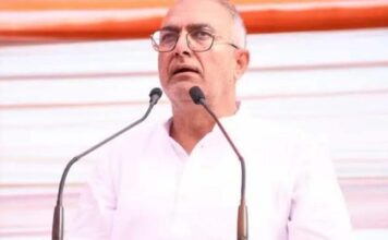भाजपा प्रदेश प्रभारी भाटिया ने संगठनात्मक बैठक लेकर किया पंचायत चुनाव में जुटने का आह्वान BJP State In-charge Bhatia held an organizational meeting and called for gearing up for the Panchayat elections.