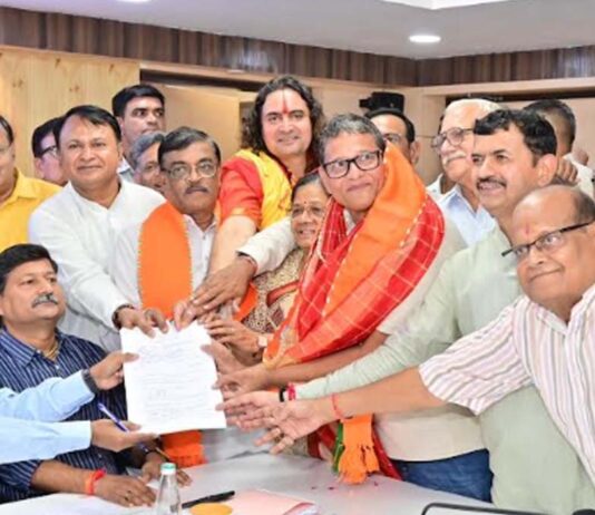 भाजपा ने सुनील कोठारी को बनाया जयपुर महापौर प्रत्याशी BJP names Sunil Kothari as Jaipur mayoral candidate.