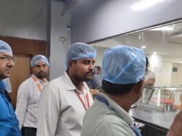 अस्पतालों की कैंटीन, मेस और बाहर के ढाबों-फूड स्टॉल्स का सघन निरीक्षण Intensive inspection of hospital canteens, messes, and outside dhabas and food stalls.