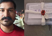 अवैध हथियार पिस्टल के साथ तस्कर गिरफ्तार Smuggler arrested with an illegal pistol.