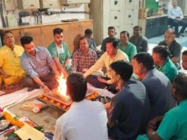 फोर्टिस हॉस्पिटल में धूमधाम से मनाई गई विश्वकर्मा जयंती