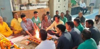 फोर्टिस हॉस्पिटल में धूमधाम से मनाई गई विश्वकर्मा जयंती
