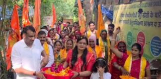 गणेश विसर्जन: तीन हजार औषधीय पौधों में मुस्कुराए गणपति