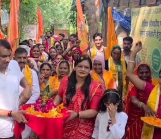 गणेश विसर्जन: तीन हजार औषधीय पौधों में मुस्कुराए गणपति