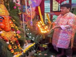 गीता गायत्री गणेश मंदिर में धूमधाम से मनी गणेश चतुर्थी
