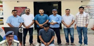 ‘ऑपरेशन मदभ्रमर’: दो साल से फरार 25 हजार का इनामी डोडा-पोस्त तस्कर गिरफ्तार