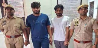 होटल में तोड़फोड़, लूट और धमकी के मामले में 10 माह से फरार दो इनामी बदमाश गिरफ्तार Two wanted criminals with cash rewards on their heads arrested after 10 months on the run.
