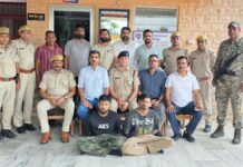 लॉरेंस-आरजू बिश्नोई गैंग के दो इनामी शूटर गिरफ्तार Two shooters with bounties on their heads from the Lawrence-Arzoo Bishnoi gang arrested.