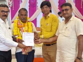हलवाई कैटरर्स समिति के अध्यक्ष बने हनुमान गुर्जर