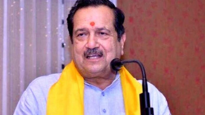 Indresh Kumar shared his views at the launch of the book ‘Hum Bharat Ke Log’.