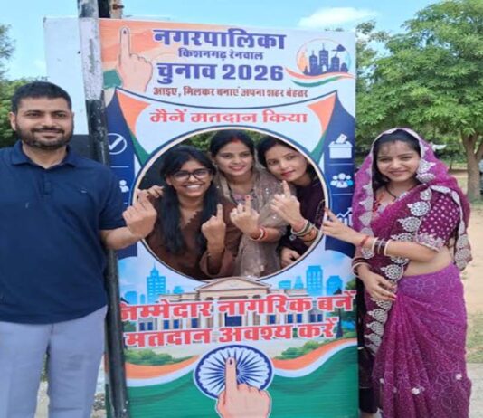 निकाय चुनाव में मतदाताओं ने दिखाया दम: जयपुर जिले में 87.06% मतदान Voters demonstrated their strength in the civic body elections.