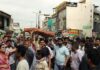 घर-दुकान बचाने सड़क पर उतरे लोग: न्यू सांगानेर रोड पर जेडीए की डिमार्केशन का विरोध Protest against JDA demarcation on New Sanganer Road