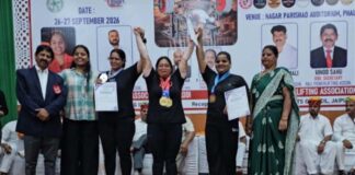 सरिता सैनी ने सीनियर और मास्टर वर्ग में जीते स्वर्ण पदक Sarita Saini won gold medals in the Senior and Master categories.