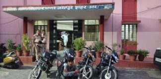 मौज-मस्ती और नशे का शौक पूरा करने के लिए दुपहिया वाहन चुराने वाला गिरफ्तार