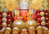 मोती डूंगरी गणेश मंदिर में सजे हजारों मोदक:251 किलो के दो विशाल मोदक रहे आकर्षण