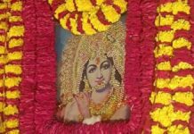 पंचमुखी हनुमान मंदिर में सजा बाबा श्याम का अलौकिक वन विहार दरबार