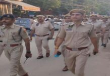 भयमुक्त मतदान का संदेश लेकर सड़कों पर उतरी पुलिस