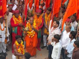 श्री भन्दे बालाजी धाम की 41वीं पदयात्रा: 4100 श्रद्धालुओं ने एक स्वर में किया श्री हनुमान चालीसा का पाठ