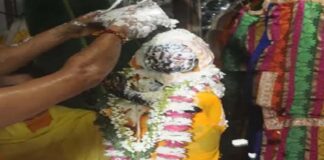 राधा-दामोदर मंदिर में दिन में होगा कान्हा का जन्म: 21 तोपों की सलामी से गूंजेगा परिसर