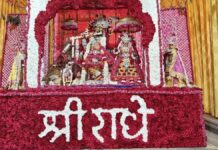 छोटी काशी में राधाष्टमी पर बही भक्ति की रसधार: मंदिरों में गूंजे राधारानी के जयकारे A stream of devotion flowed on Radha Ashtami in Chhoti Kashi.